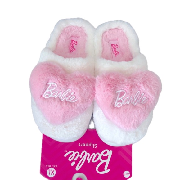 NWT Barbie Slippers-perfect VD 💝🎁 - Picture 1 of 2